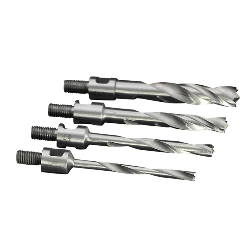 Drill with Threaded Shank