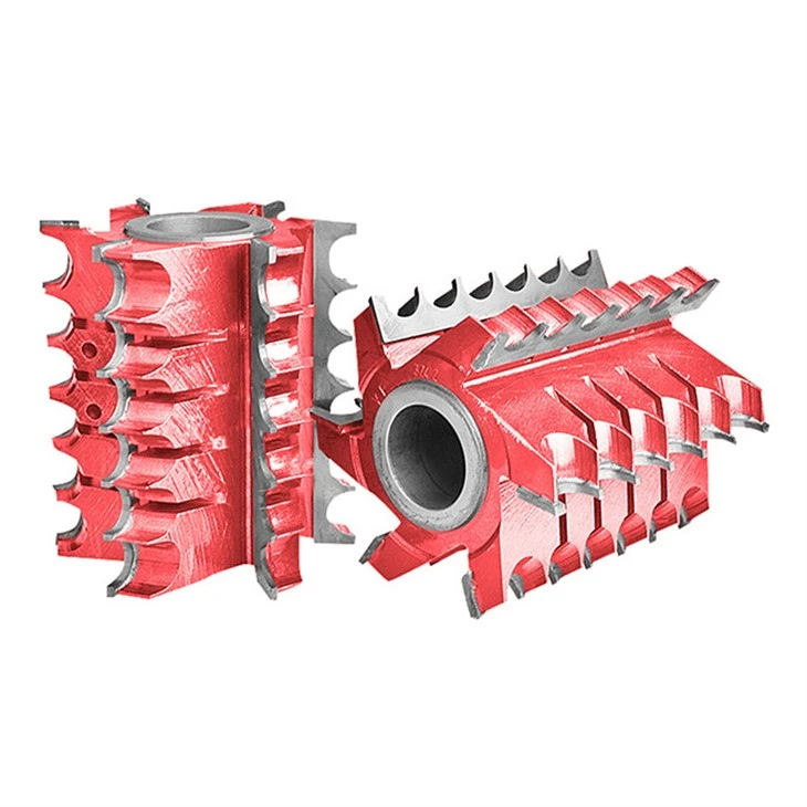 Multiple Wooden Round Rod Milling Cutters