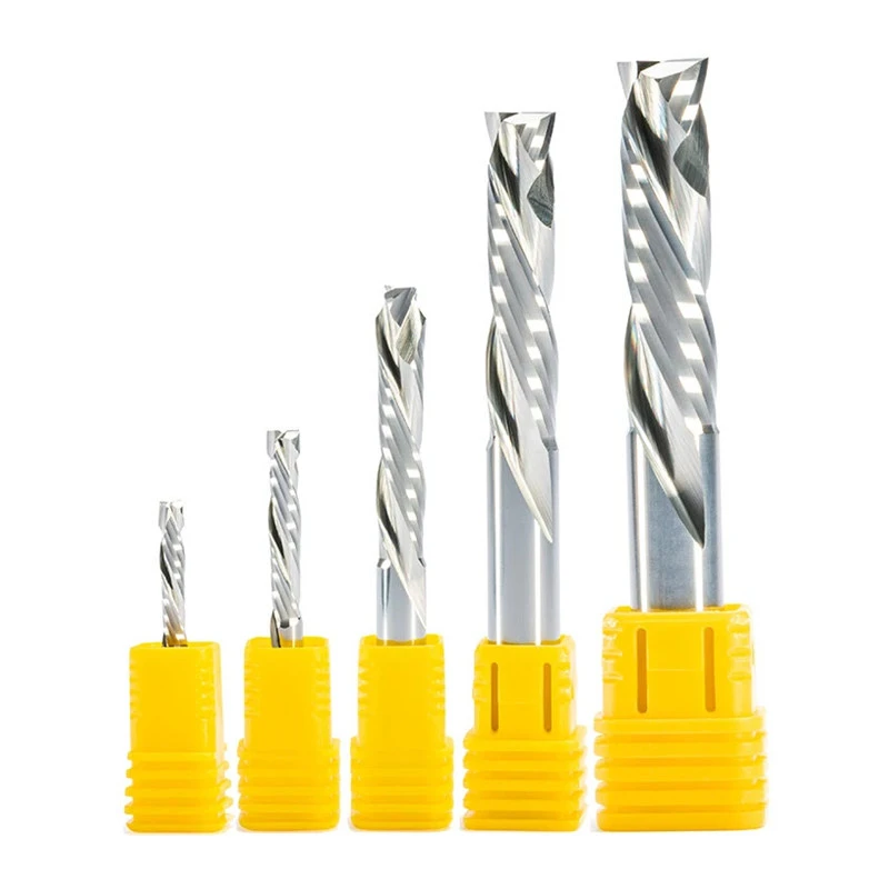 Up Down Cut Two Flutes Spiral Bits