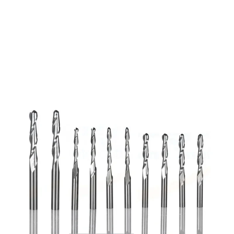 Two Flutes Spiral Ball Bits